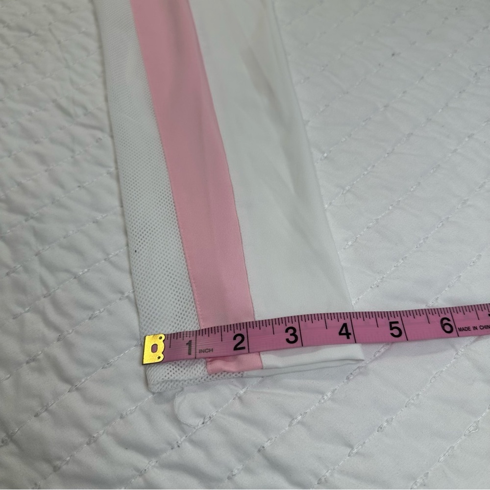 Sansoleil SunGlow Zip Mock Pink And White Long Sleeves UV 50+
Cooling - Picture 10 of 14